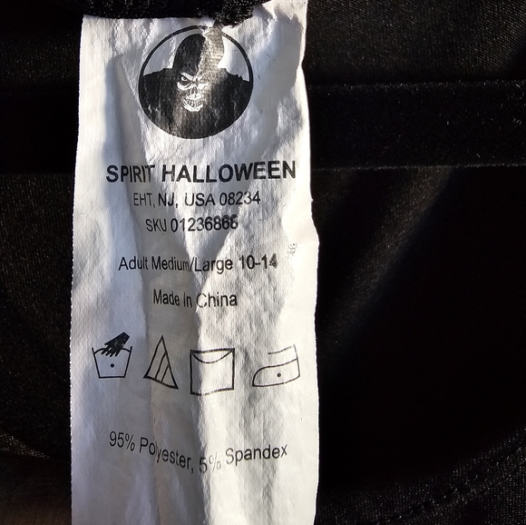 Women's Bone Appétit Skeleton Long Dress Costume - Picture 7 of 10